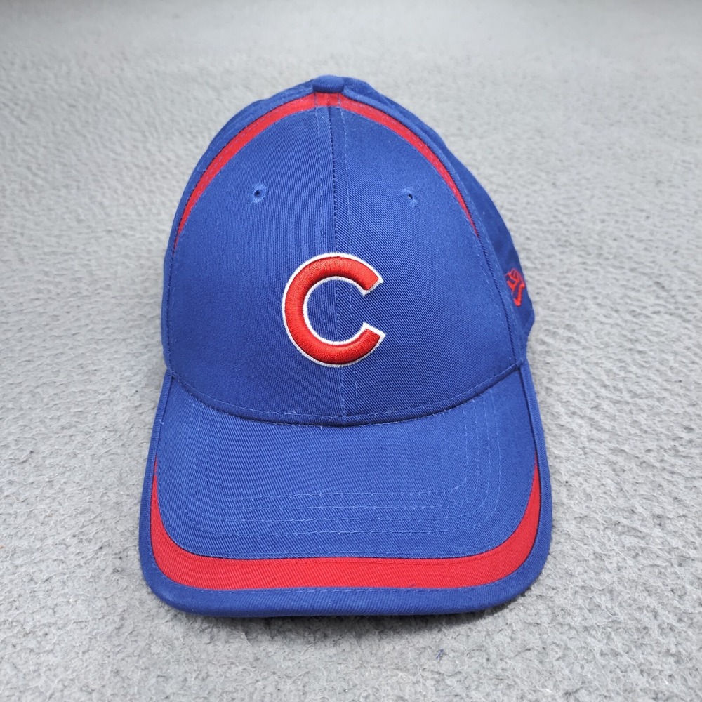 Chicago Cubs Hat Mens New Era Blue Red Trim 9FORTY Strap back Cap MLB
